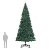 Kunstig juletre med stativ grønn 500 cm PVC