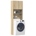 Vaskemaskinskap sonoma eik 64x24x190 cm konstruert tre