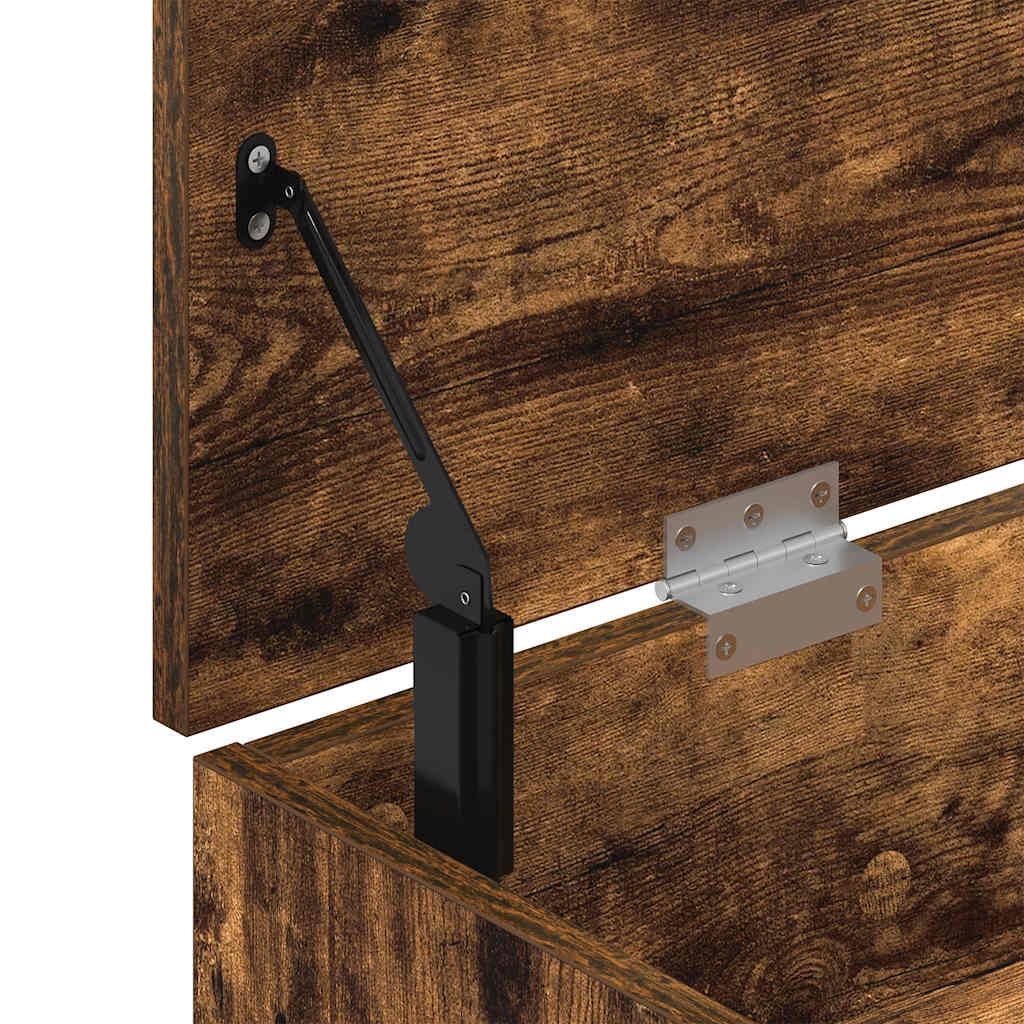 Skobenk røkt eik 102x30,5x45 cm konstruert tre
