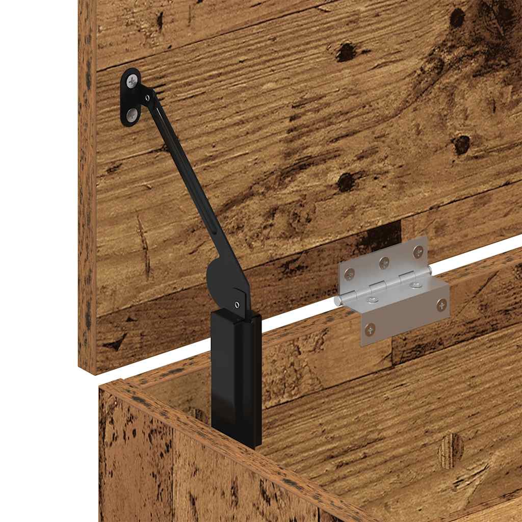 Skobenk gammelt tre 102x30,5x45 cm konstruert tre