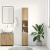 Baderomsskap artisan eik 30x30x183,5 cm konstruert tre