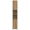 Baderomsskap artisan eik 30x30x183,5 cm konstruert tre