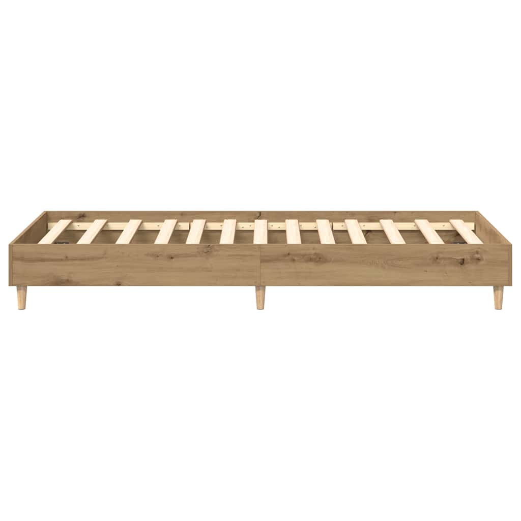 Sengeramme uten madrass artisan eik 90x200 cm konstruert tre