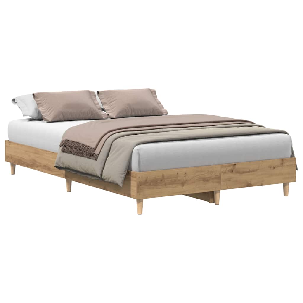 Sengeramme uten madrass artisan eik 135x190cm konstruert tre