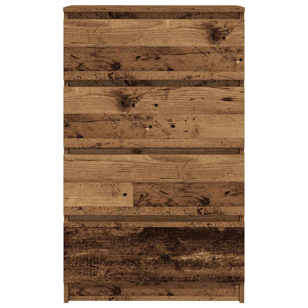 Skjenk gammelt tre 60x35x98,5 cm konstruert tre