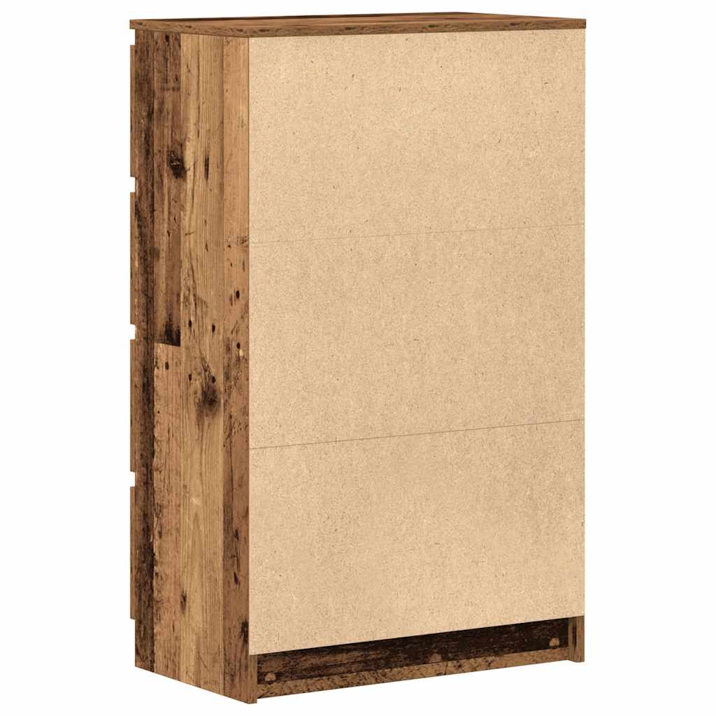 Skjenk gammelt tre 60x35x98,5 cm konstruert tre