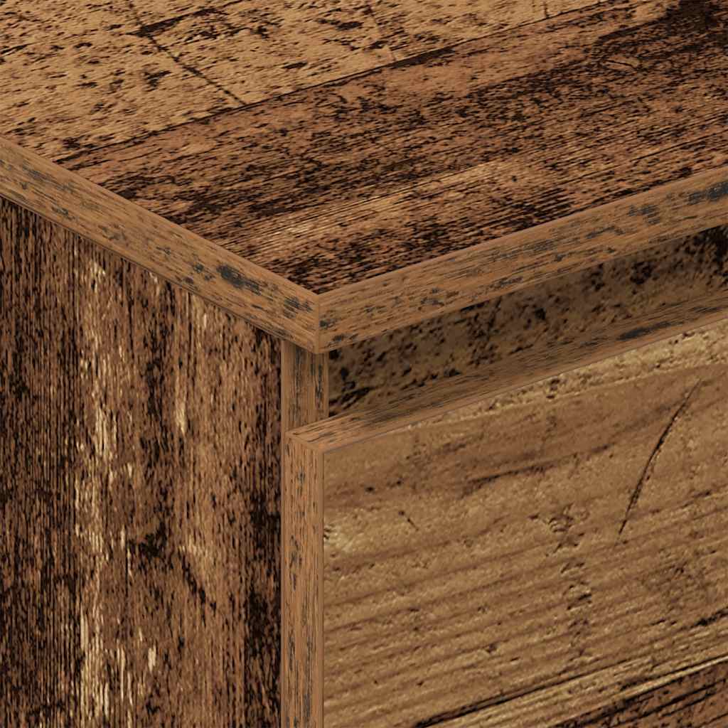 Skjenk gammelt tre 60x35x98,5 cm konstruert tre