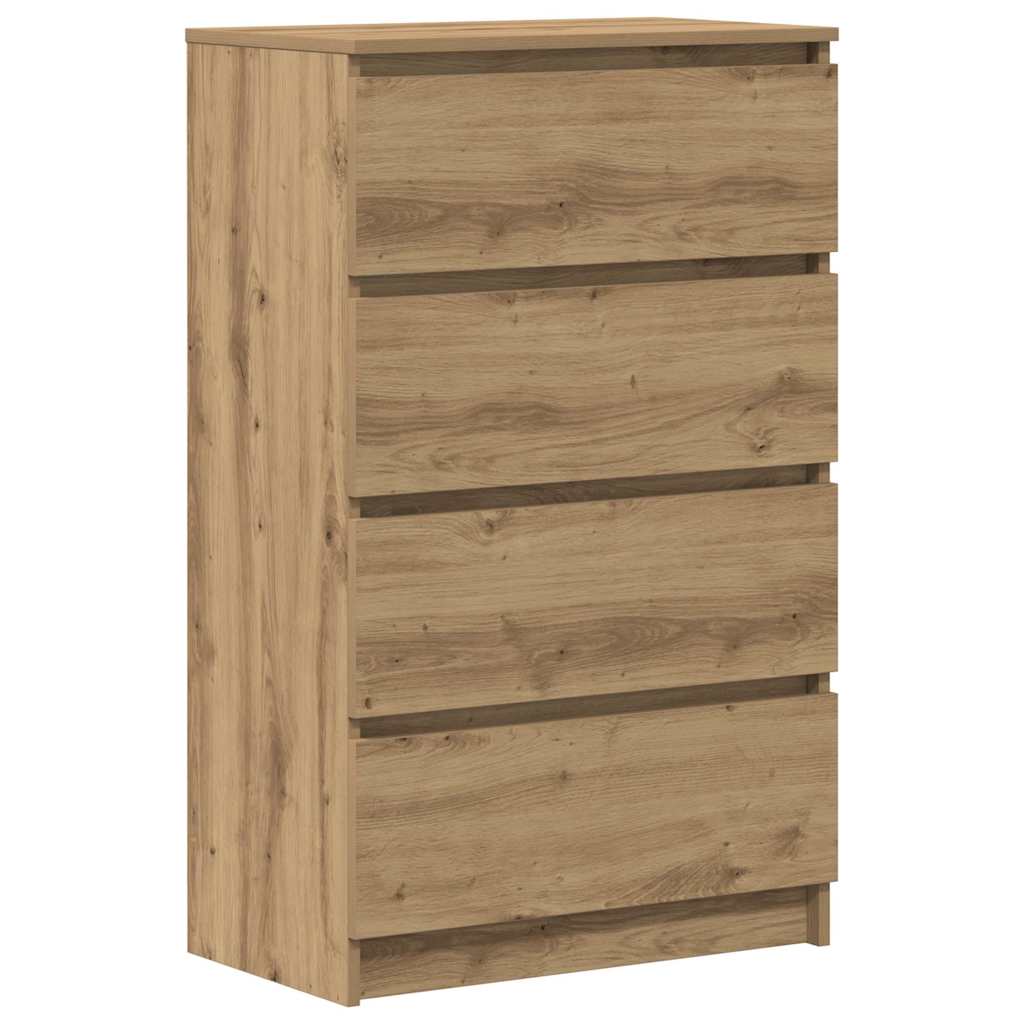 Skjenk artisan eik 60x35x98,5 cm konstruert tre