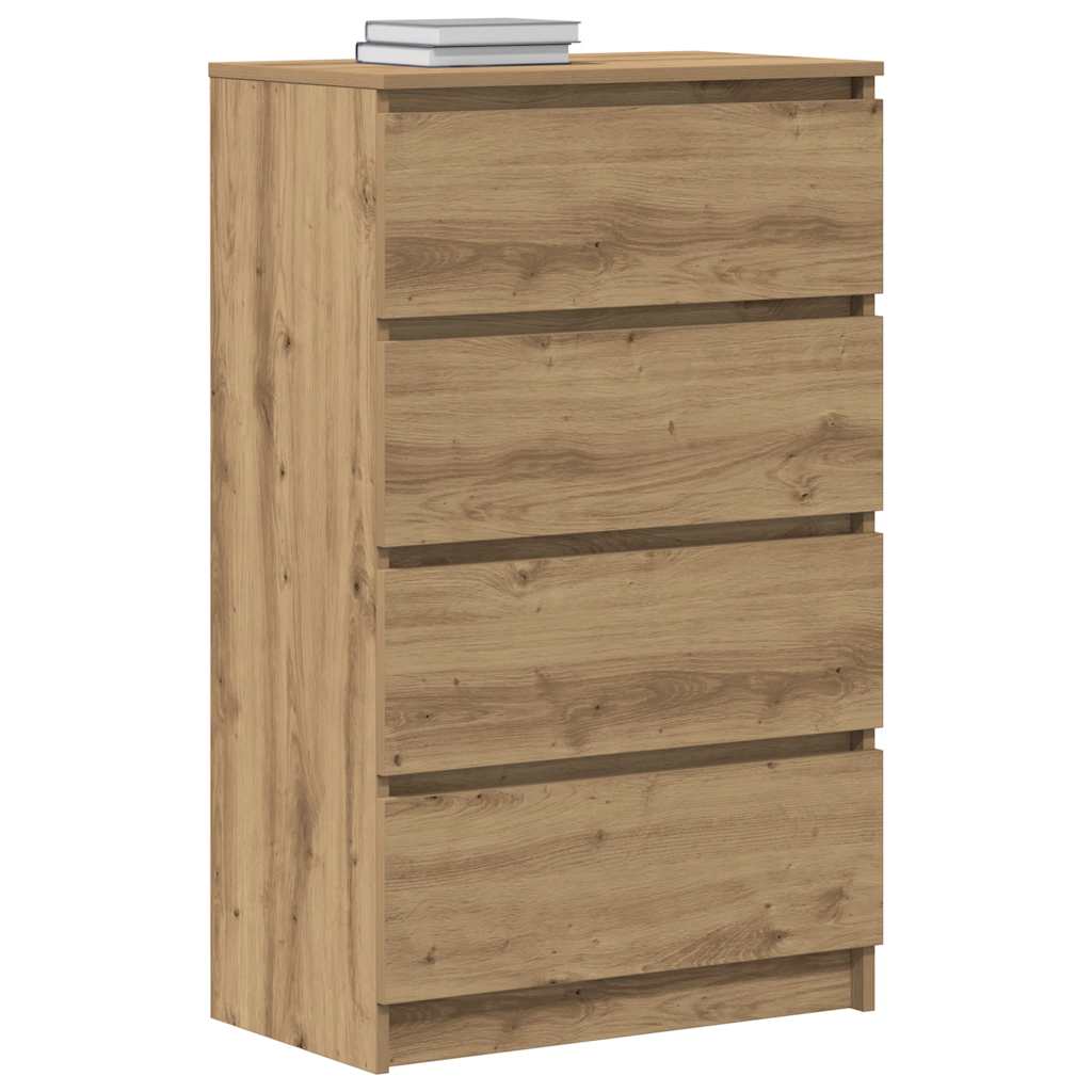 Skjenk artisan eik 60x35x98,5 cm konstruert tre