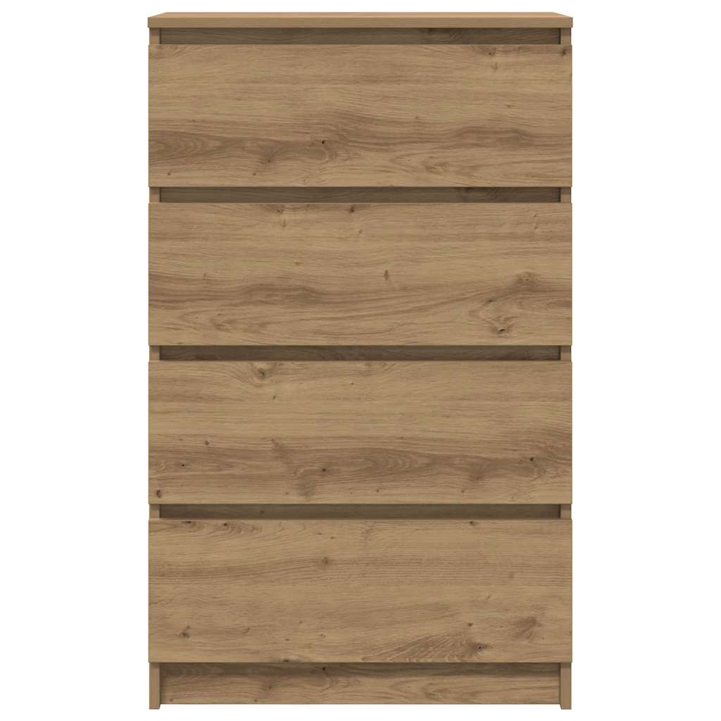 Skjenk artisan eik 60x35x98,5 cm konstruert tre