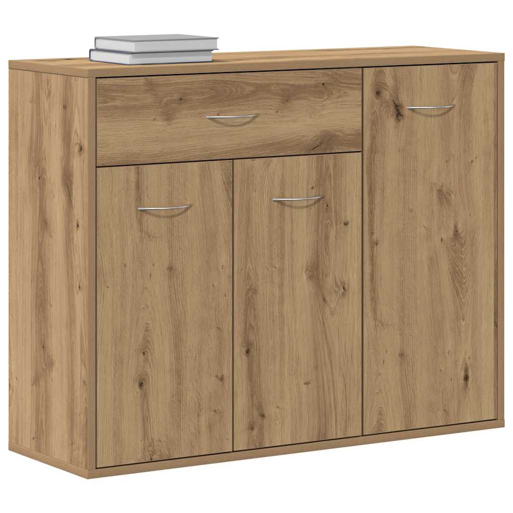 Skjenk artisan eik 88x30x70 cm konstruert tre