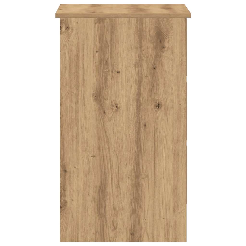 Skrivebord artisan eik 90x45x76 cm konstruert tre