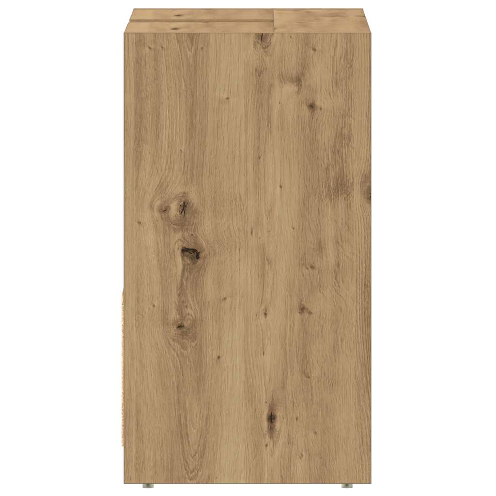 Badeservantskap artisan eik 60x33x60 cm konstruert tre