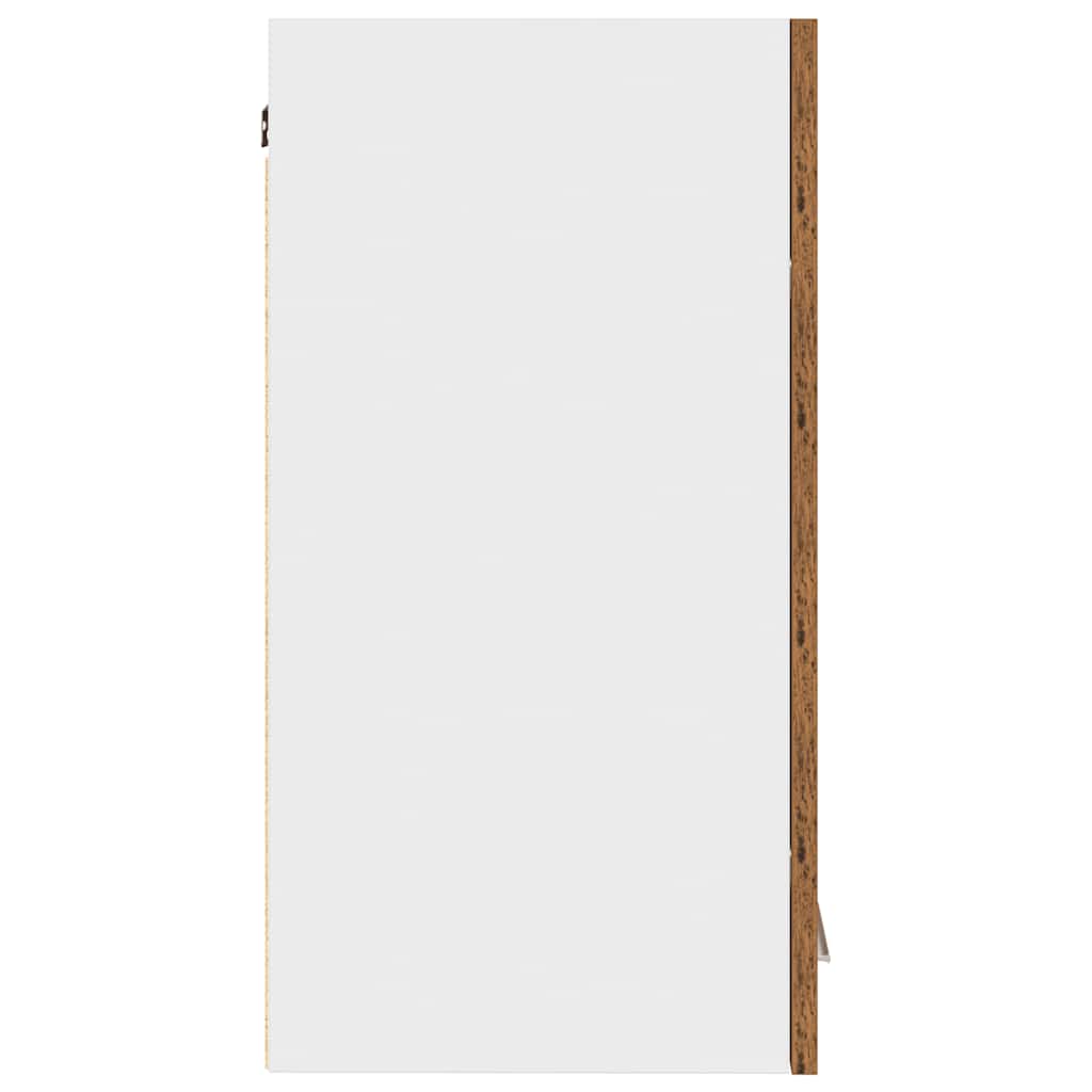 Veggmontert kjøkkenskap "Lyon" gammelt tre 60x31x60 cm