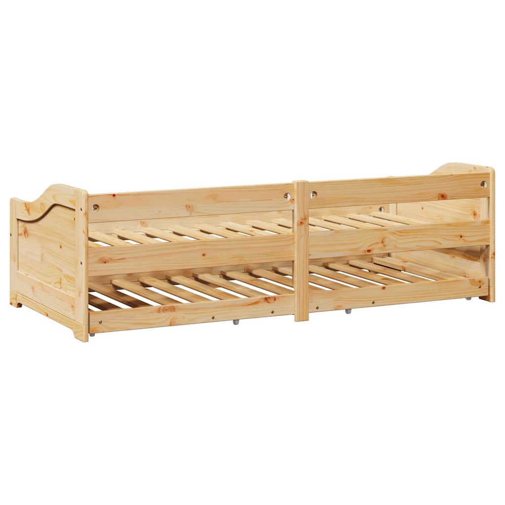 Daybed med trille uten madrass IRUN 90x200 cm