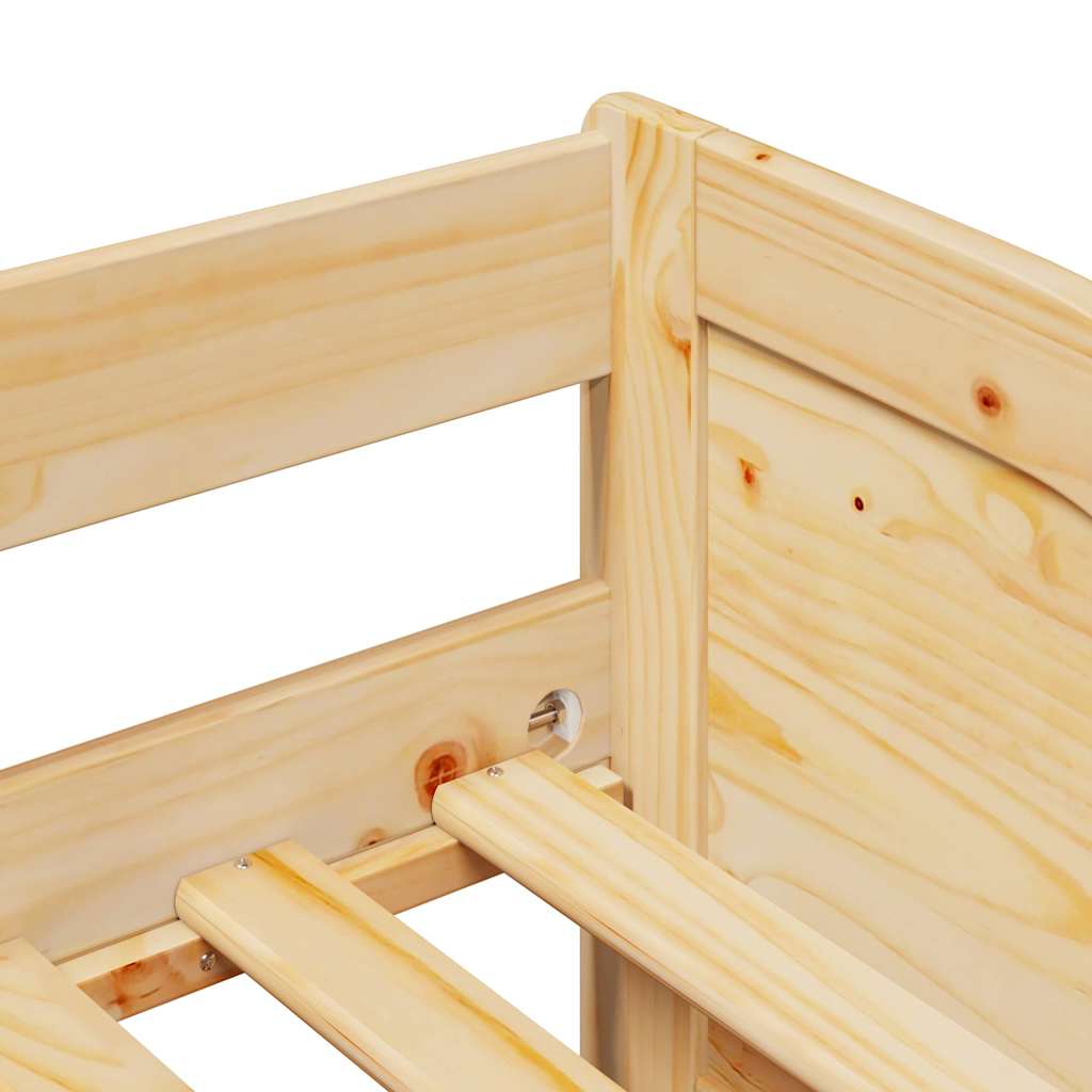 Daybed med trille uten madrass IRUN 90x200 cm