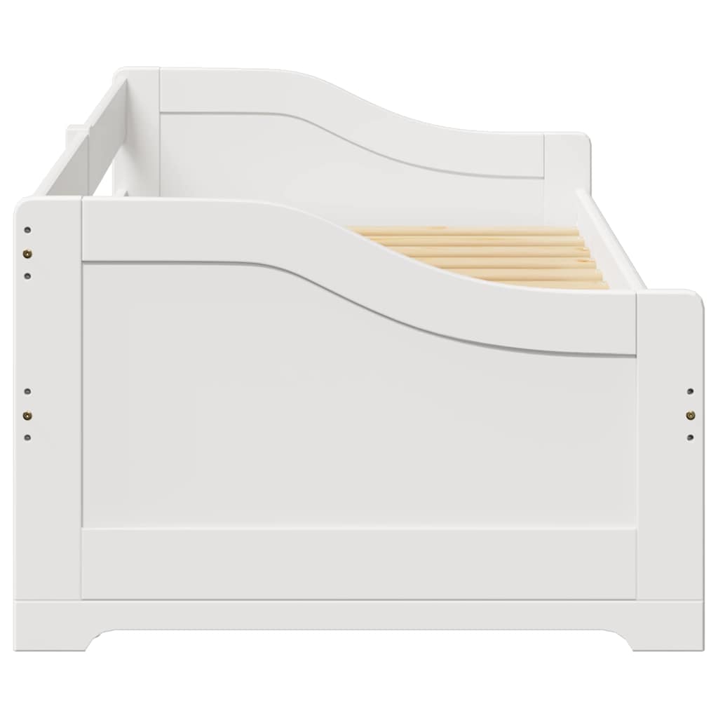 Daybed med trille uten madrass IRUN hvit 90x200 cm