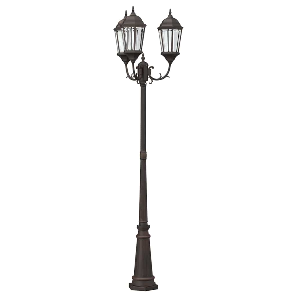 Hage Lys Bronse 235 cm Aluminium
