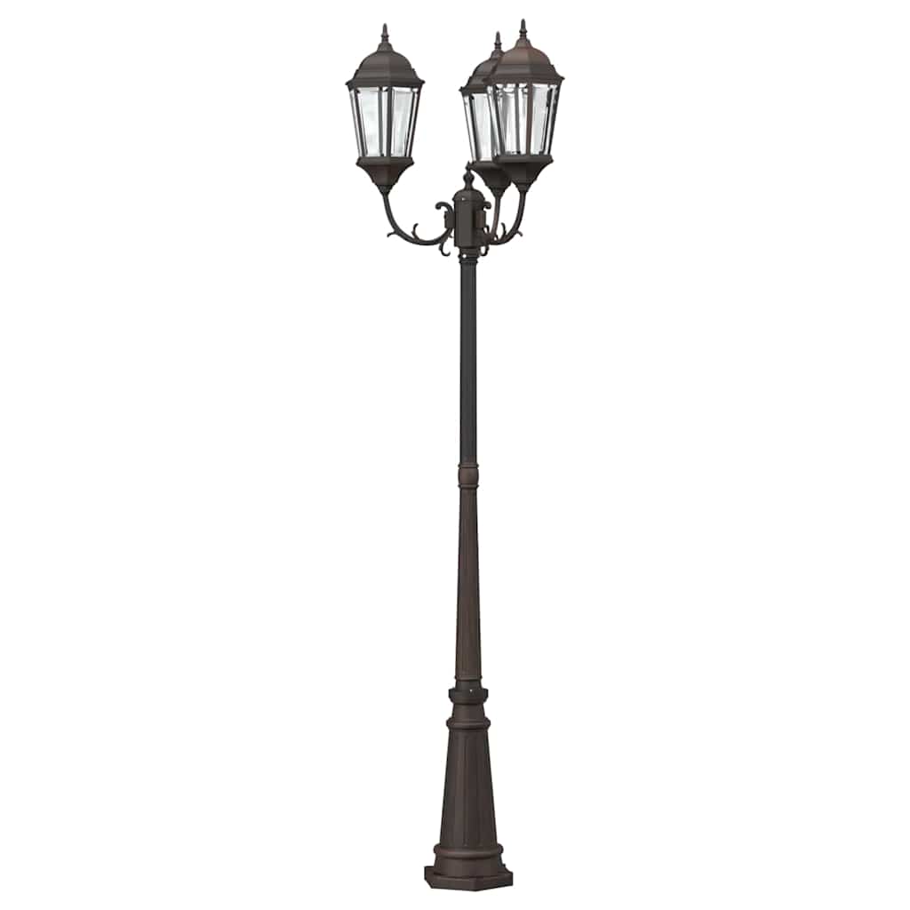 Hage Lys Bronse 235 cm Aluminium