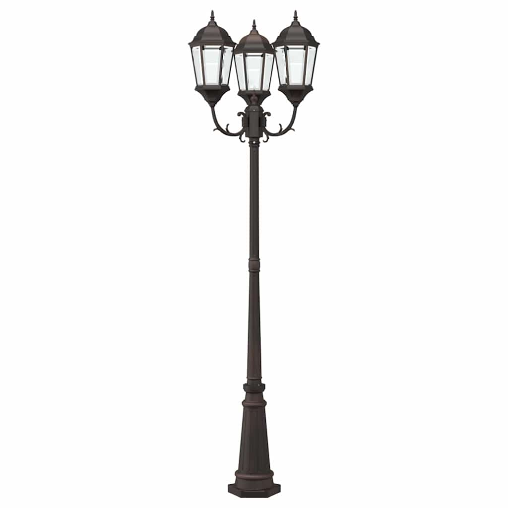 Hage Lys Bronse 235 cm Aluminium