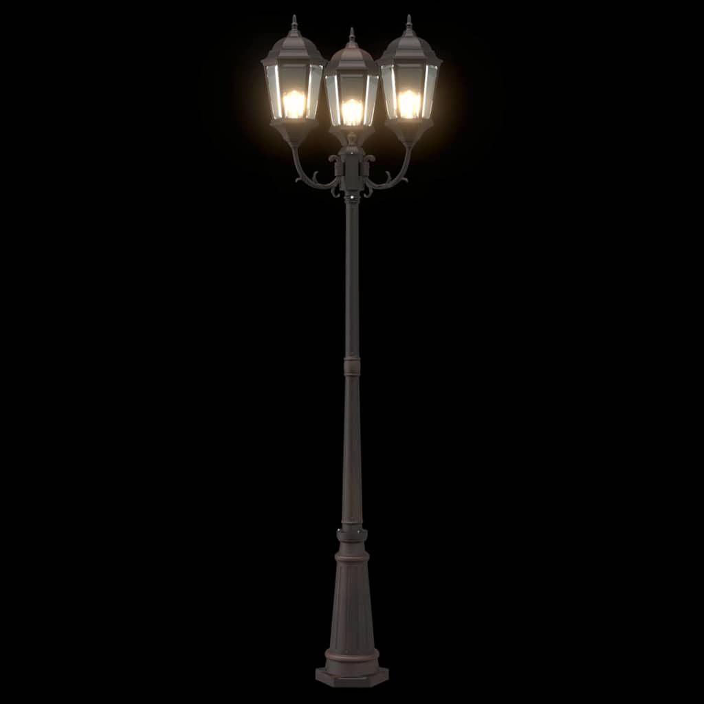 Hage Lys Bronse 235 cm Aluminium