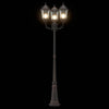 Hage Lys Bronse 235 cm Aluminium