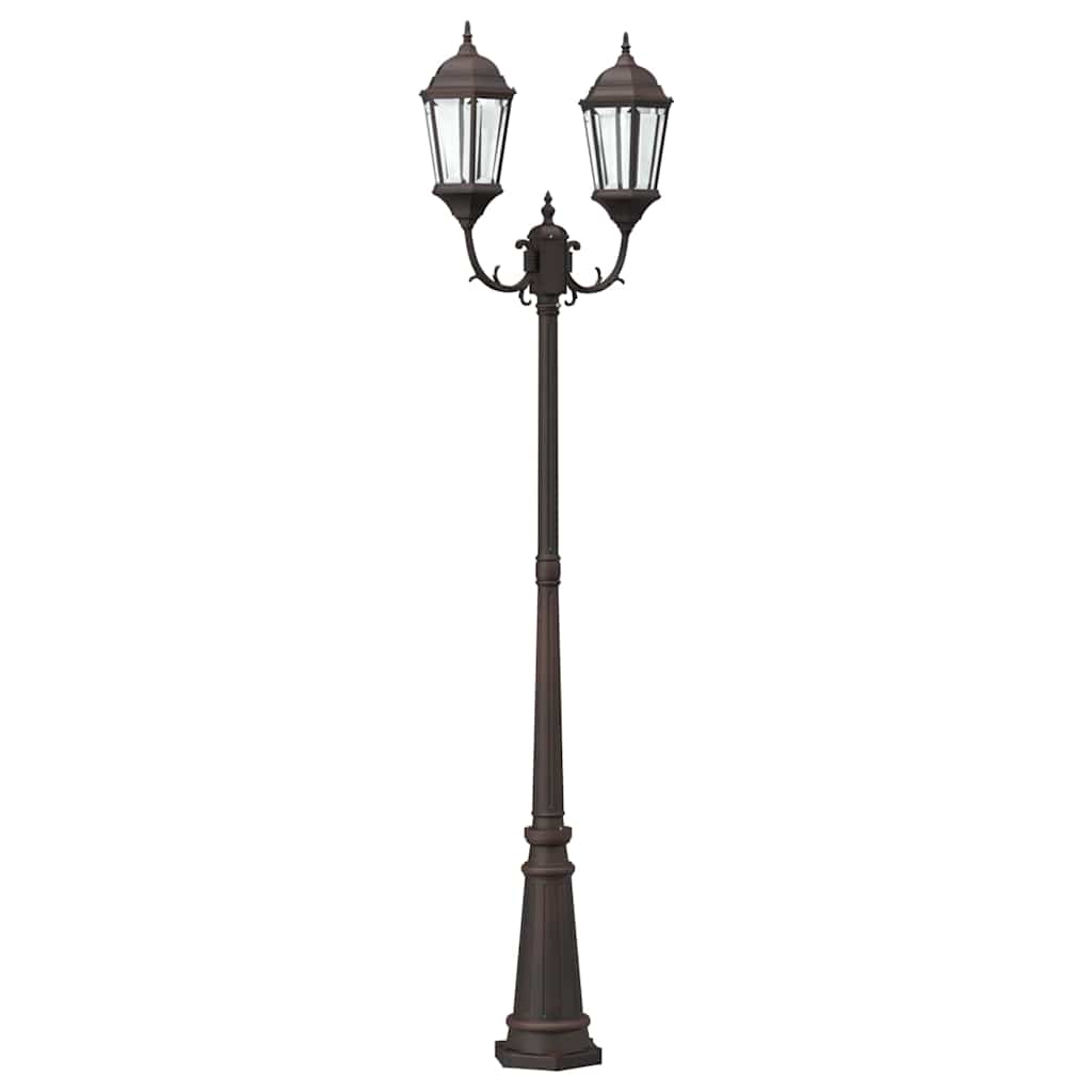 Hage Lys Bronse 235 cm Aluminium
