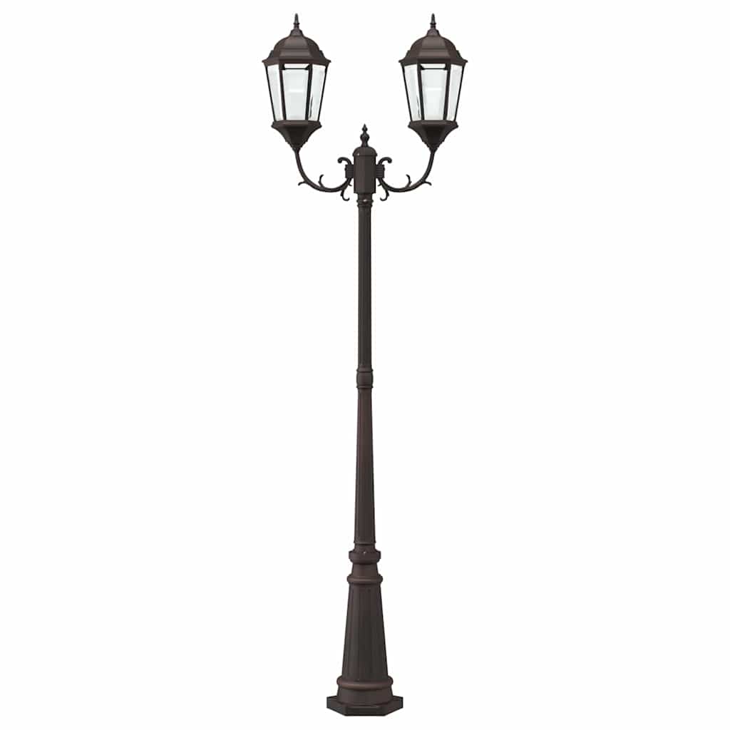 Hage Lys Bronse 68 x 20 x 235 cm Aluminium og glass