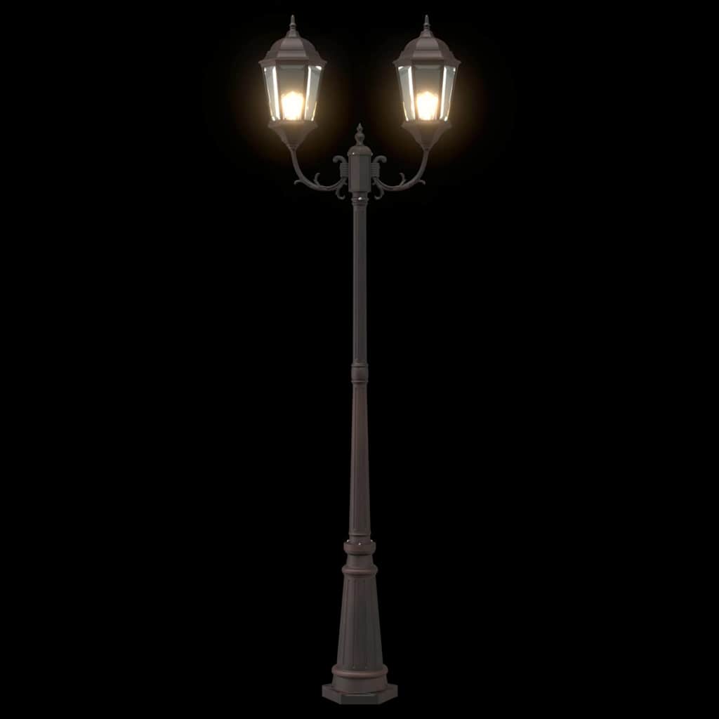 Hage Lys Bronse 235 cm Aluminium