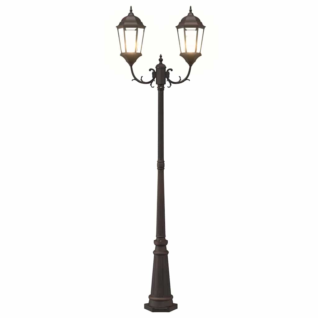 Hage Lys Bronse 235 cm Aluminium