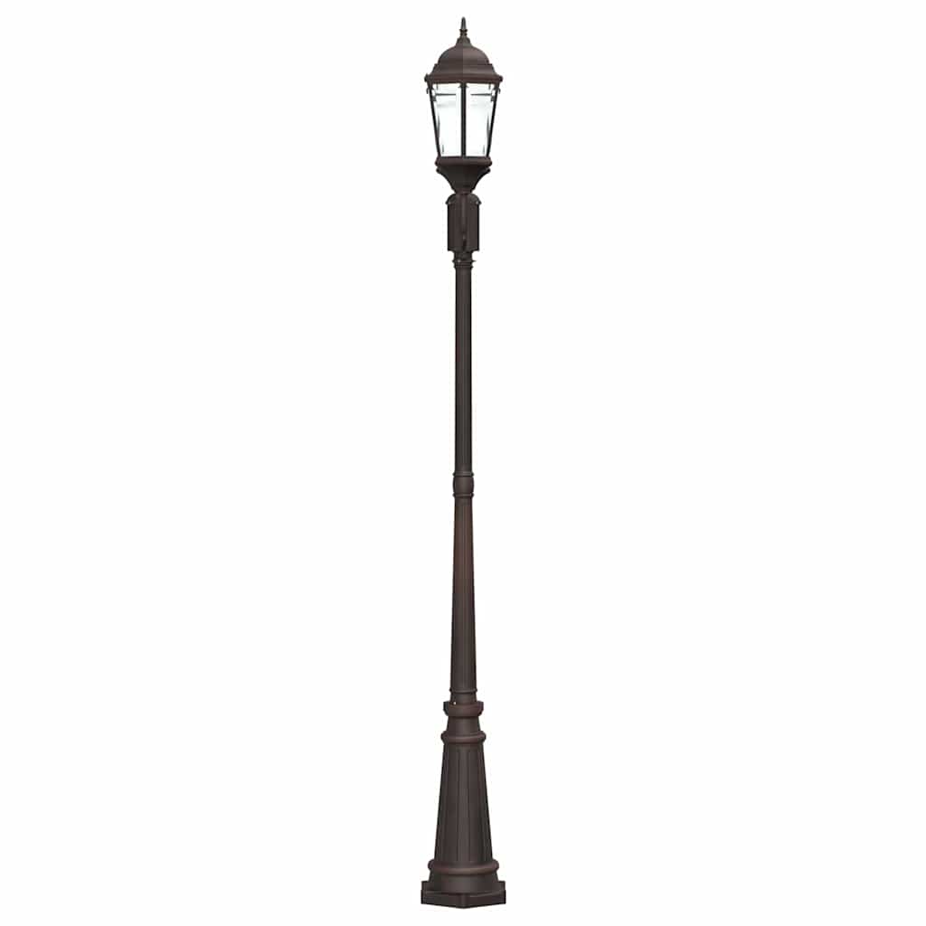 Hage Lys Bronse 235 cm Aluminium