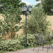 Hage Lys Vintage bustet grønn 57 x 49 x 241 cm