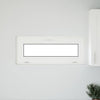 Kjellervindu RISOR 100x40 cm vipp 3 glass antrasitt