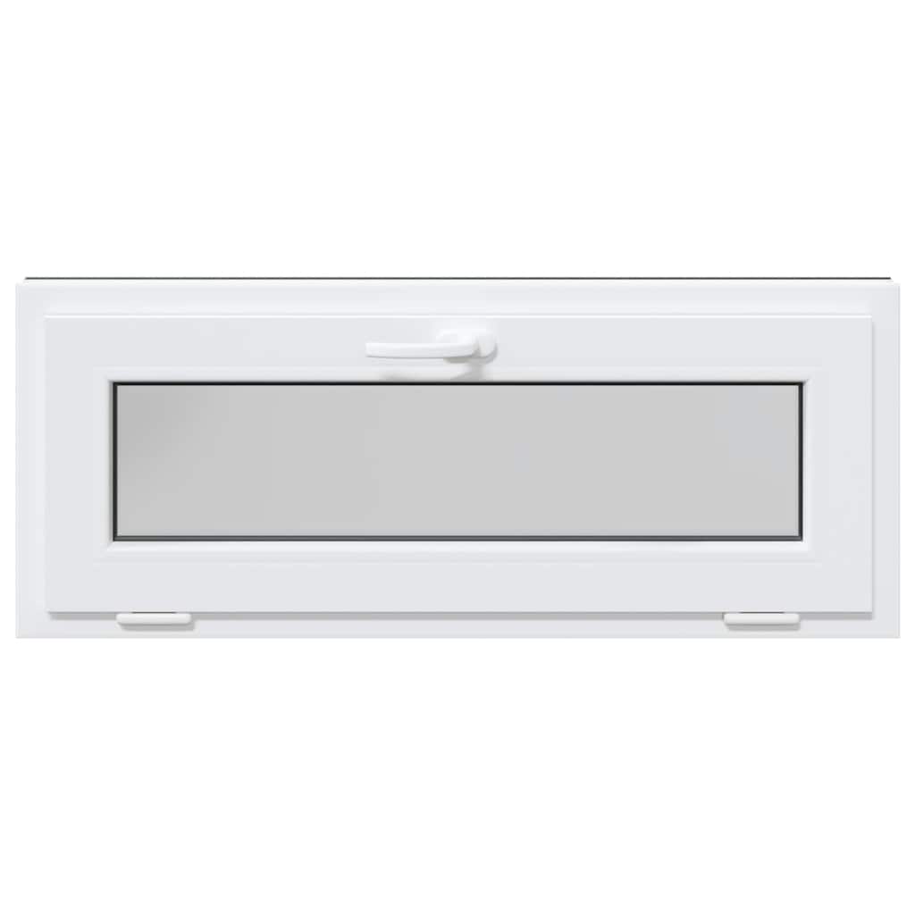 Kjellervindu RISOR 100x40 cm vipp 3 glass antrasitt