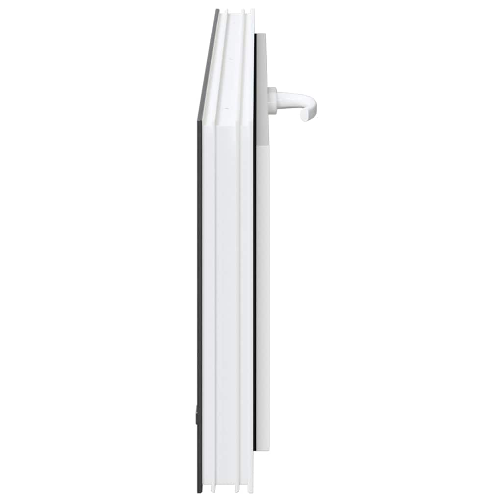 Kjellervindu RISOR 100x40 cm vipp 3 glass antrasitt