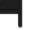 Servantskap svart eik 60x33x60 cm konstruert tre