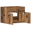 Baderomsvaskskap gammelt tre 60x38,5x46 cm konstruert tre