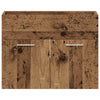 Baderomsvaskskap gammelt tre 60x38,5x46 cm konstruert tre