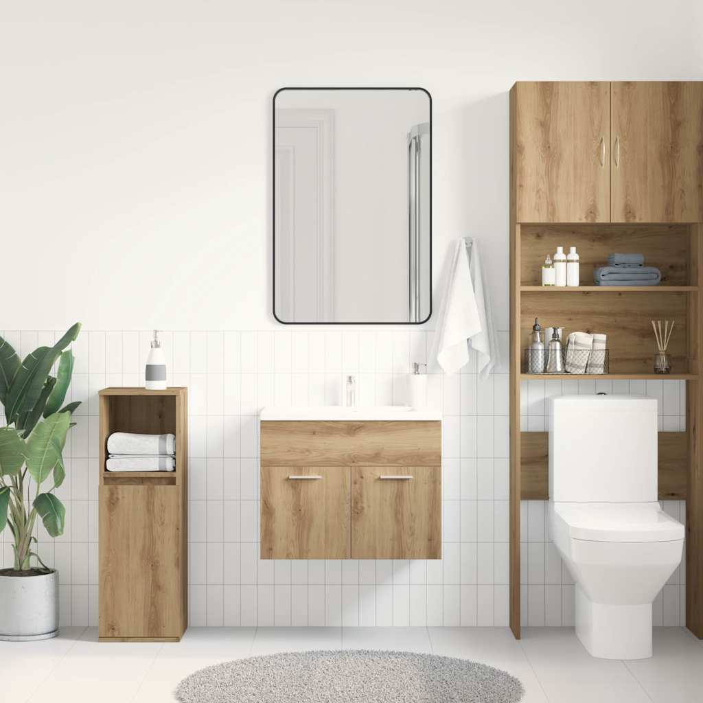 Servantskap artisan eik 60x38,5x46 cm konstruert tre