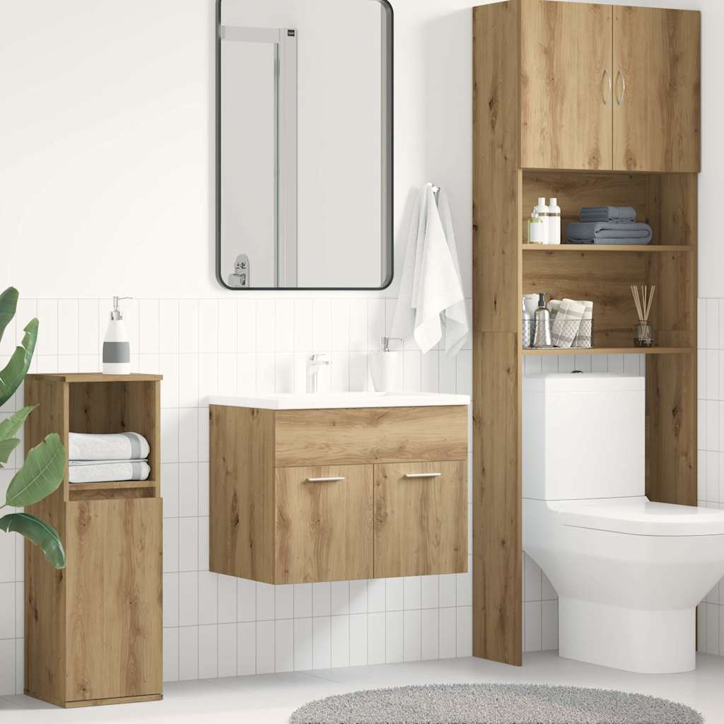 Servantskap artisan eik 60x38,5x46 cm konstruert tre
