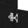 Baderomsvaskskap svart eik 60x38,5x46 cm konstruert tre