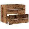 Baderomsvaskskap gammelt tre 60x38,5x48 cm konstruert tre