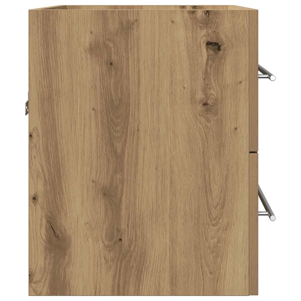 Badeservantskap artisan eik 60x38,5x48 cm konstruert tre