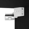 Badeservantskap svart eik 60x38,5x48 cm konstruert tre