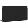 Baderomsspeilskap svart eik 90x11x45 cm konstruert tre