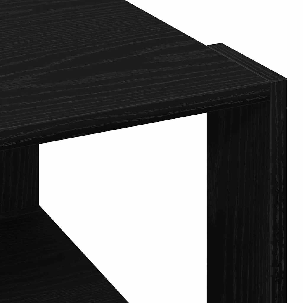 Kaffebord Svart Eik 85 x 55 x 31 cm