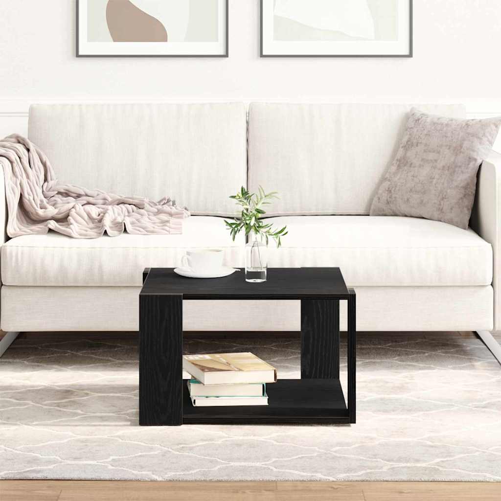 Kaffebord Svart Eik 85 x 55 x 31 cm