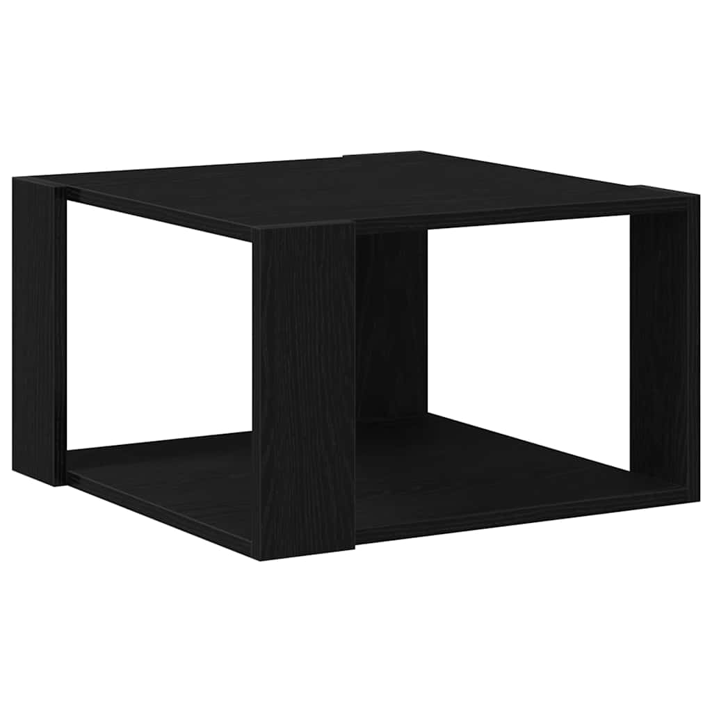 Kaffebord Svart Eik 85 x 55 x 31 cm