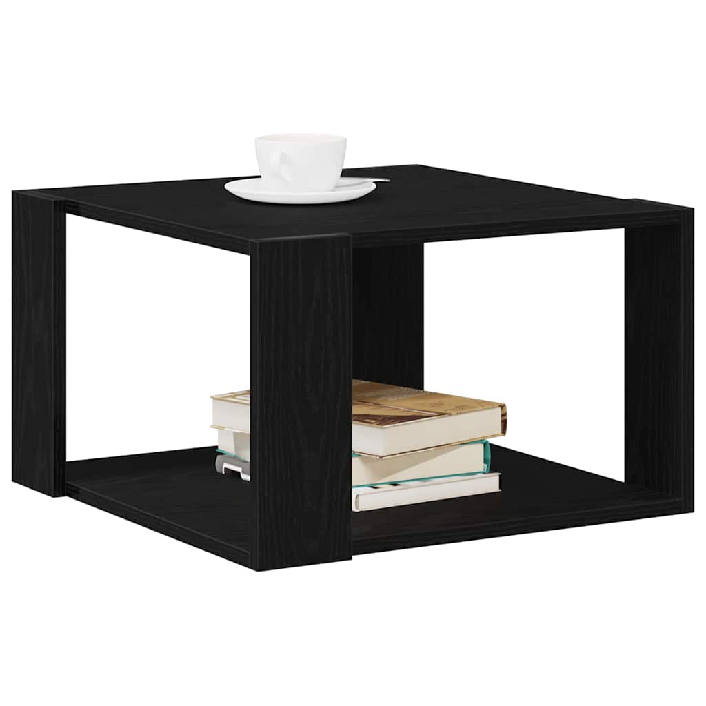 Kaffebord Svart Eik 85 x 55 x 31 cm