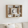 Vegghylle artisan eik 75x16x55 cm konstruert tre